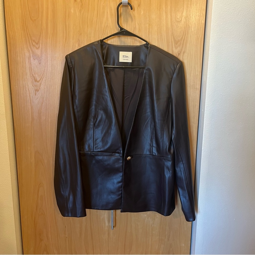 Tahari Deep Purple Women's Blazer